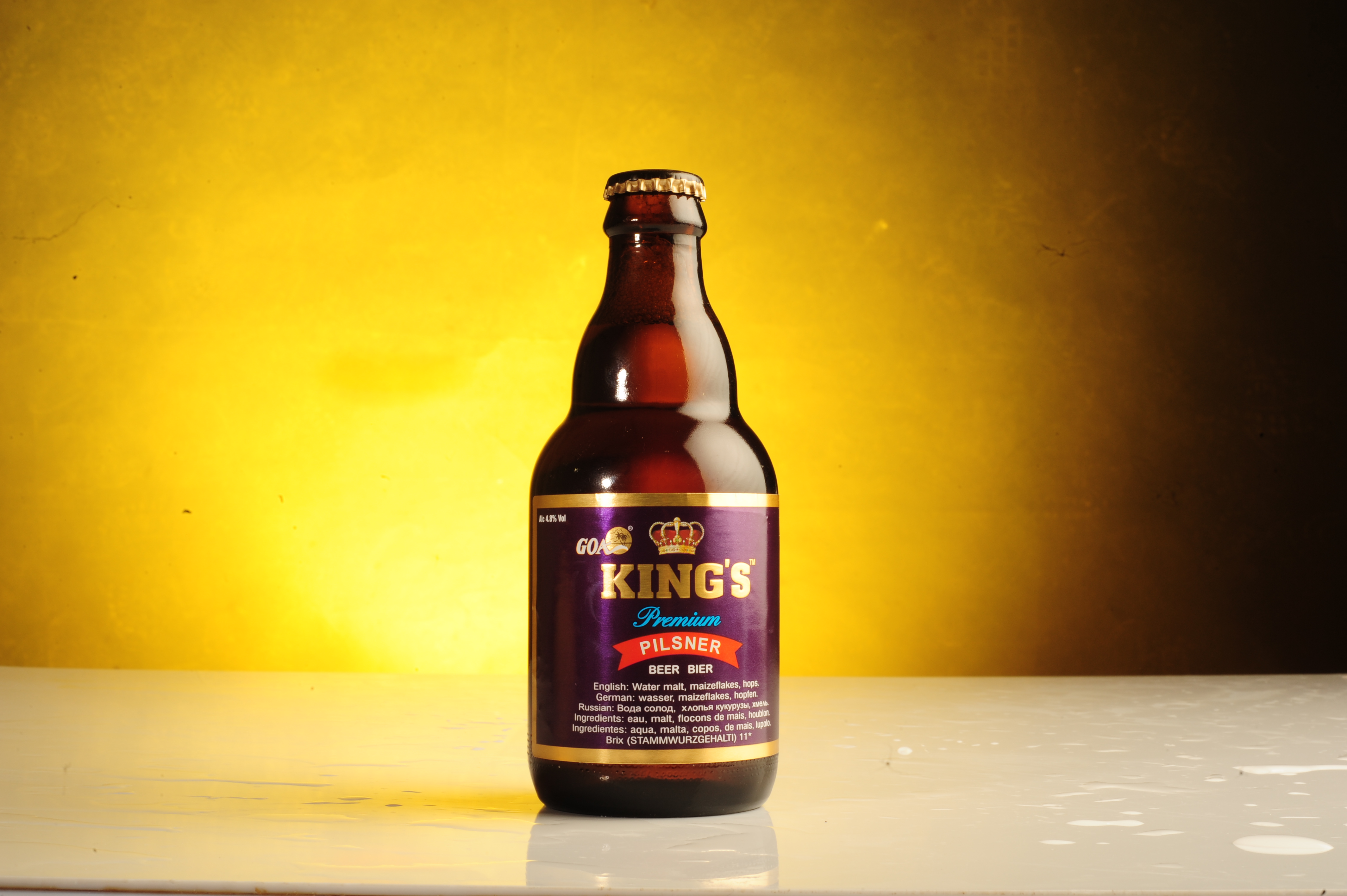 Resulta ng larawan para sa Goa King's Beer India